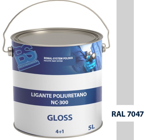 BEMAL MARINE PAINT - ПОЛІУРЕТАНОВИЙ ЛАК - 5L - RAL 7047
