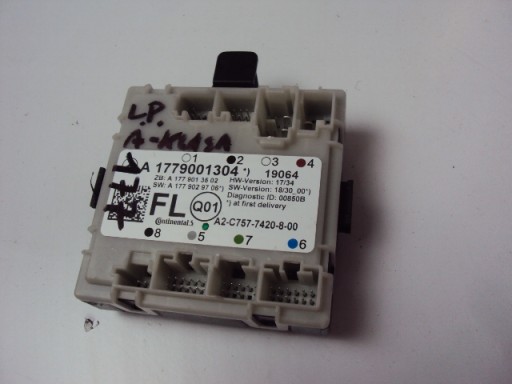 A1779001304 - Модуль передней левой двери MERCEDES A-Class W177 19r