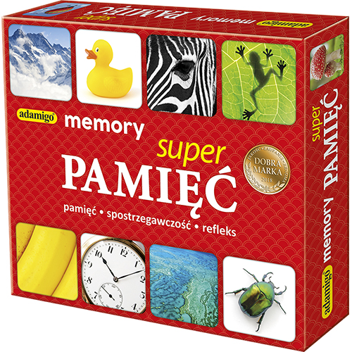 GRA MEMORY SUPER PAMIĘĆ PAMIĘCIOWA ADAMIGO