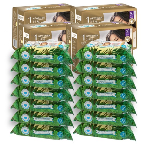 Підгузки Dada Extra Care розмір 1 2-5 кг 23 шт.