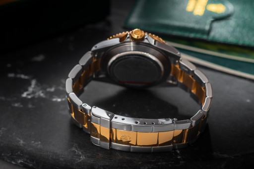 ROLEX SUBMARINER DATE 16613 BLACK SS|18K GOLD 40MM/KPL. • Opinie