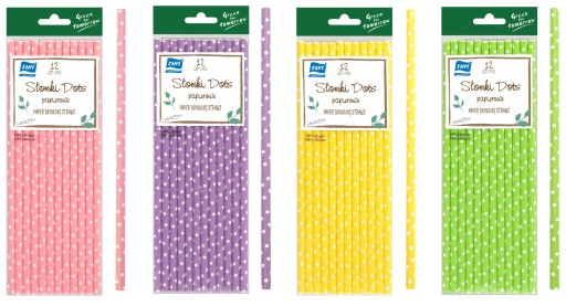 Паперові соломинки Ravi 12 шт.