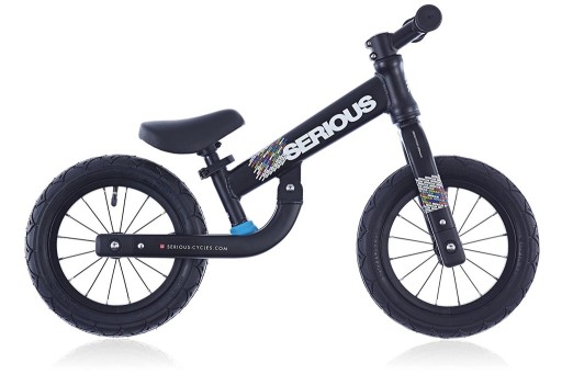 Велосипед SERIOUS KID PUSHBIKE 12'' чорний