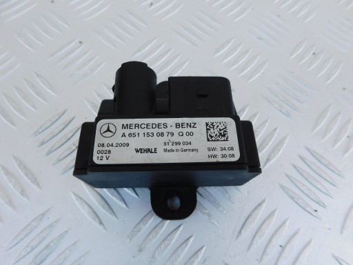 A6511530879 - Контроллер модуля свечей накаливания mercedes sprinter 906 2.2 cdi 651 реле