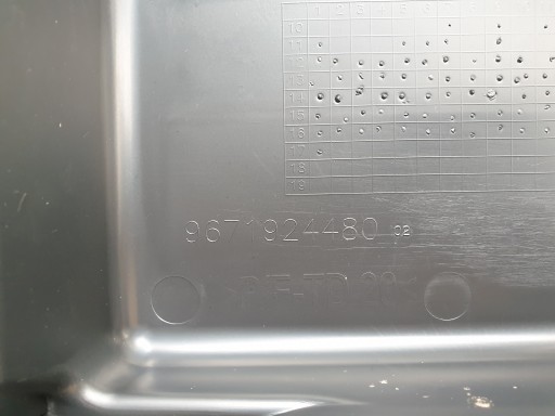 Kasten der Sicherungen Gehäuse CITROEN C3 III 2016- 9671941780 9671924480