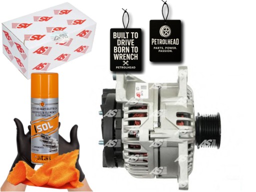 ASPA0074#ECS-PCP+K - Генератор as-pl 4892318 alt20038 eaa221298 124555 #petrolhead pro+ kit4