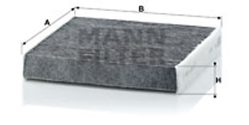 1827 - ВОЗДУШНЫЙ ФИЛЬТР САЛОНА SUZUKI SWIFT