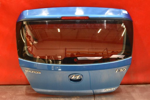 kapota kufru záď zadní modrá HYUNDAI I30 1 a 5D HB LIFT 10-12