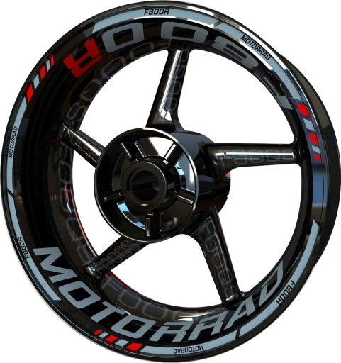 НАКЛЕЙКИ НА ОБОД RANTY FOOQS ДЛЯ BMW F 800 R F800R