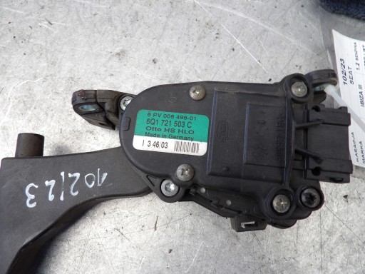accelerator pedal Seat Ibiza III LS5T 6Q1721503C