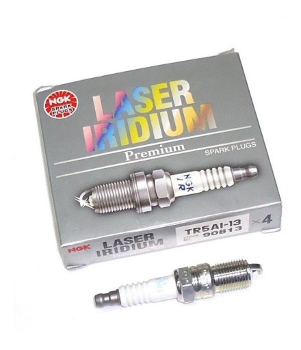 4 свечи зажигания ngk tr5ai-13 90813 иридиевый лазер mazda 4 шт.