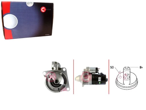 CASCST10224AS(iMOTO) - Стартер 12v 2.2kw каско + водійський комплект №37