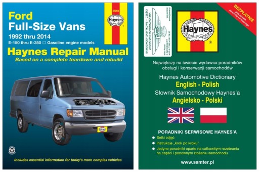 Ford Econoline Van E150 E250 E350 92-14 інструкція