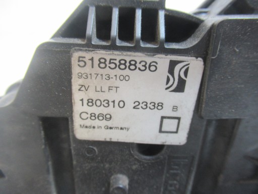 lock door left front FIAT PUNTO EVO