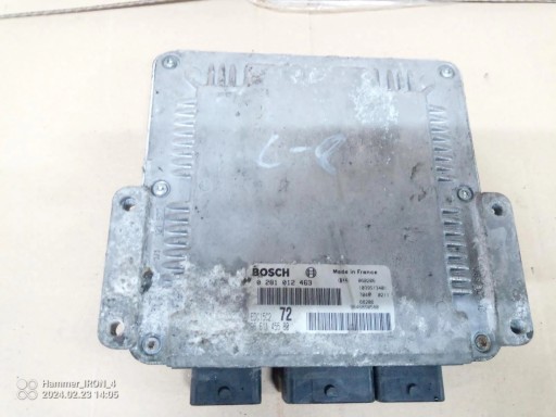 96 611 - Citroen c8 комп'ютер контролер двигуна 0281012463