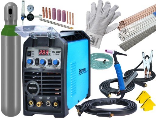 Зварювальний апарат інвертора 202P TIG DC PULSE SHERMAN