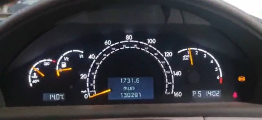 dials Mercedes-Benz CL-Class C215 2002 2205401511