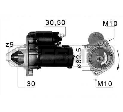 220062A - Mercedes-benz, daewoo, эпоха мессмера, стартер