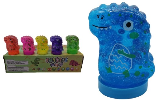 GLUT SLIME DINO гелева маса різноманітна