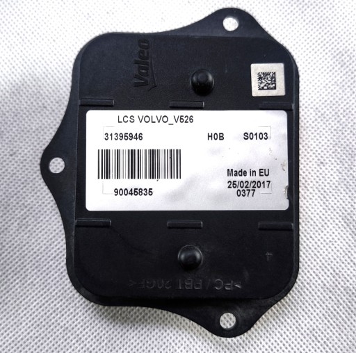 Volvo v90 s90 модуль повороту контролера фар 31395946
