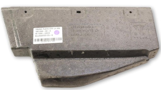 1091098-00-A - TESLA MODEL X ПЕНОПОЛИСТИРОЛ БАГАЖНИК ЛЕВЫЙ