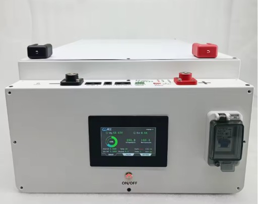 Lifepo4 акумуляторна коробка 16s 51.2v xr12 diy kit з рк-екраном