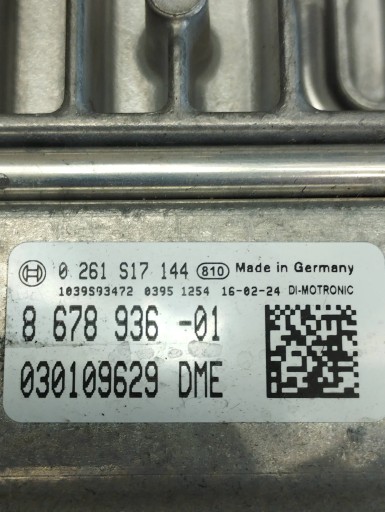 BMW 7 G11 750i computer control unit ECU 0261S17144