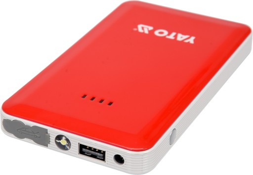 YATO JUMP STARTER POWER BANK 7500MAH запуск автомобиля