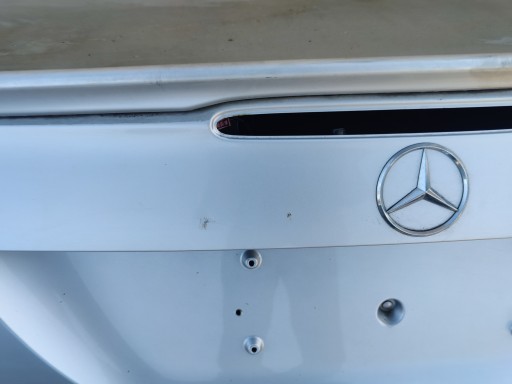 MERCEDES CLK W209 porte du coffre/hayon coffre arrière arrière SREBRNA aileron LOTKA
