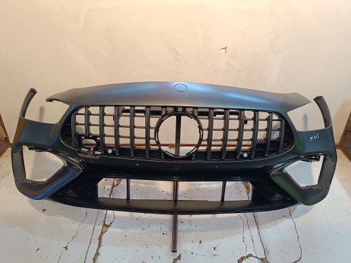 4 - Бампер mercedes 43 53 gt amg w290 лифт 4-дверный передний № m415