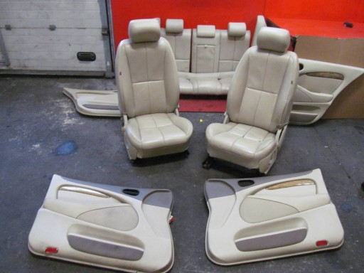 JAGUAR S-TYPE II X200 LIFT Sitz links rechts Sitz Seiten Tür Leder KPL