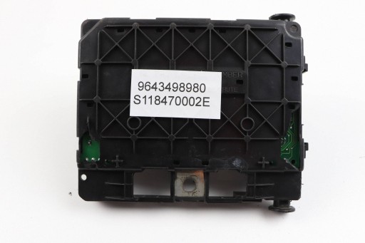CITROEN PEUGEOT module compartment control unit BSM 9643498980 S118470002E