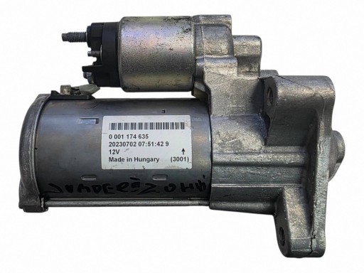 startér PEUGEOT BOXER III CITROEN JUMPER III 2.0 HDI OE 0001174635