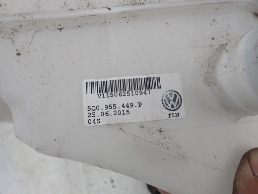VW AUDI SEAT washer fluid tank 5Q0955449