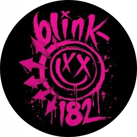 OPŁATEK NA TORT Ehető tortalap BLINK 182 HARD ROCK ROCK N ROLL + NÉV 1 ...