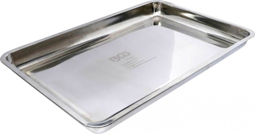 ПІДДОН ДЛЯ МАСЛА, РІДИНИ НЕРЖАВІЮЧА СТАЛЬ 9L. BGS