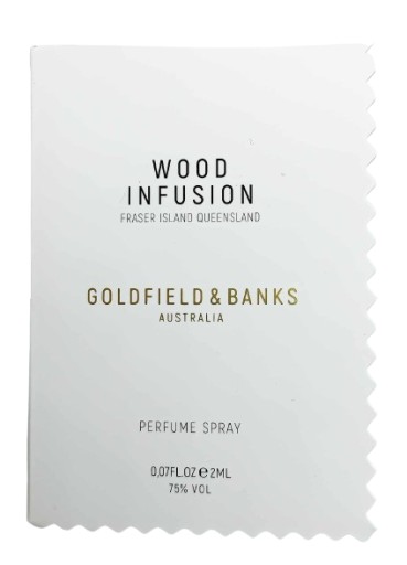 goldfield & banks wood infusion ekstrakt perfum 2 ml   