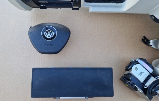 console PASSAT B8 before LIFT original IDEAL airbags tension belts KPL