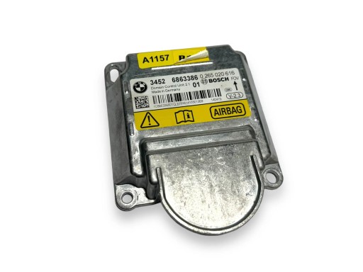 6863386 BMW 3 F30 F35 F31 2014 Модуль контролера / подушки безпеки