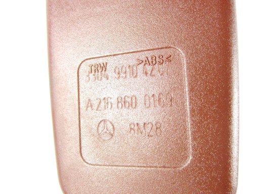 Zapinka supports safety rear rear part Mercedes CL W216 C216