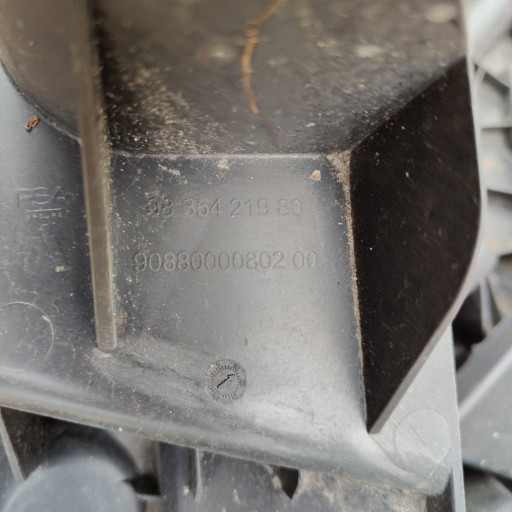 bumper bracket rear part holder PEUGEOT 308 T10 HATCHBACK 9835421980