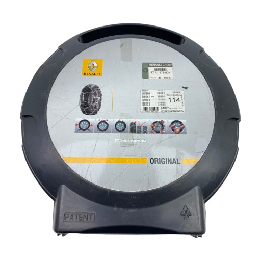 Цепи противоскольжения captur размером 114–15–16 дюймов.