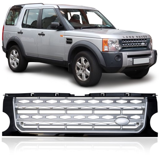 LAND ROVER DISCOVERY 3 GRILL КОНВЕРСИЯ DISCOVERY 4