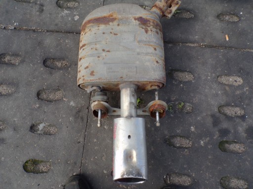 muffler, exhaust PODWOJNY OPEL INSIGNIA A KOMBI 4X4