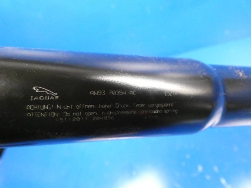 JAGUAR XJ X351 damper bonnet boot rear part rear