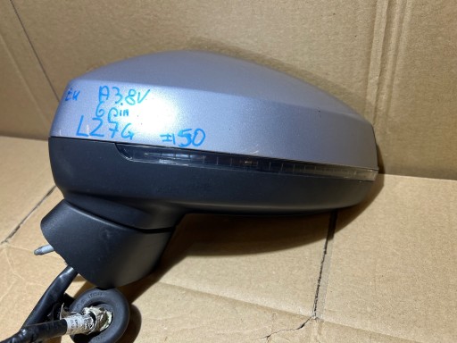 AUDI A3 8V Spiegel links 6PIN LZ7G EUROPA
