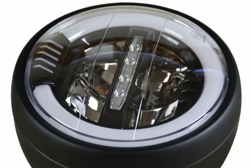 REFTNL025 - ФАРА ПЕРЕДНЯ СВІТЛОДІОДНА ЛАМПА CAFE RACER NAKED HOMOLOG