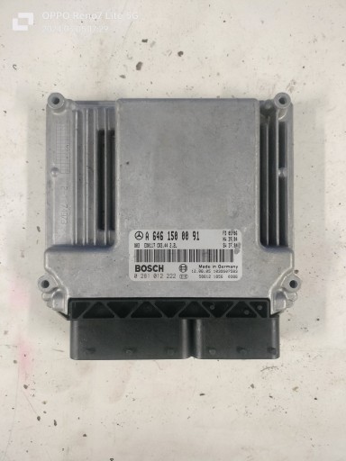 Mercedes w203 2.2 cdi комп'ютер контролер двигуна a6461500091 0281012222