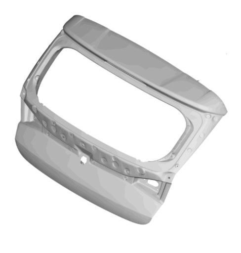 72800Q0010 - КРИШКА БАГАЖНИКА HYUNDAI BAYON/i20 2020-