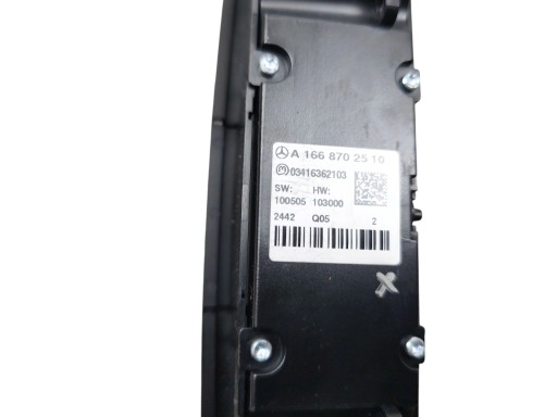 Schalter Leuchten des warnblickschalters MERCEDES ML W166 (2011-2015) A1668702510
